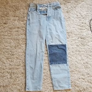 Patched Jeans